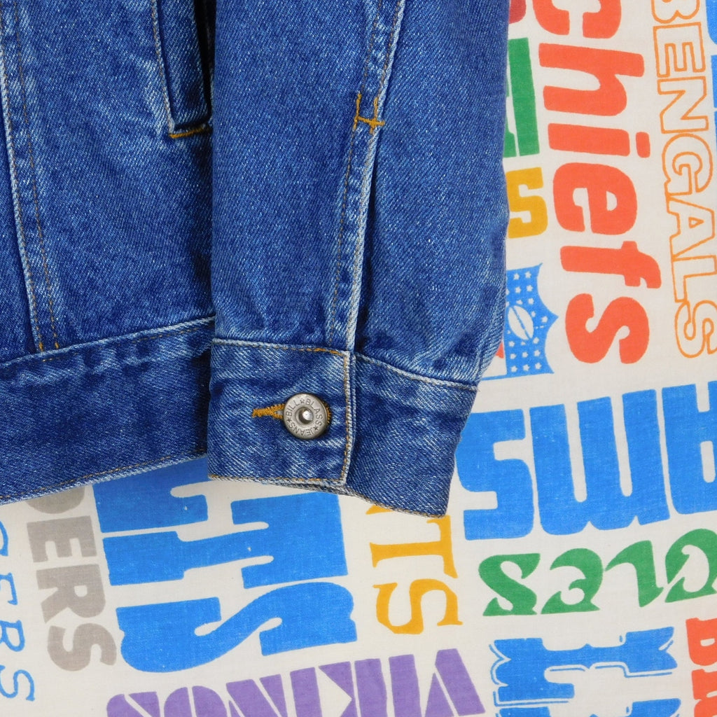 90s Bill Blass Jeans Denim Jacket - Size Petite L
