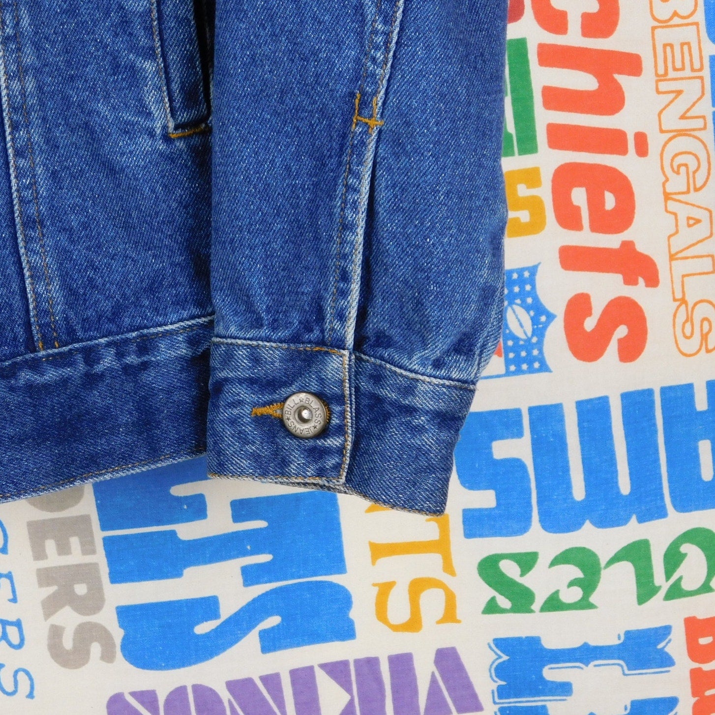 90s Bill Blass Jeans Denim Jacket - Size Petite L