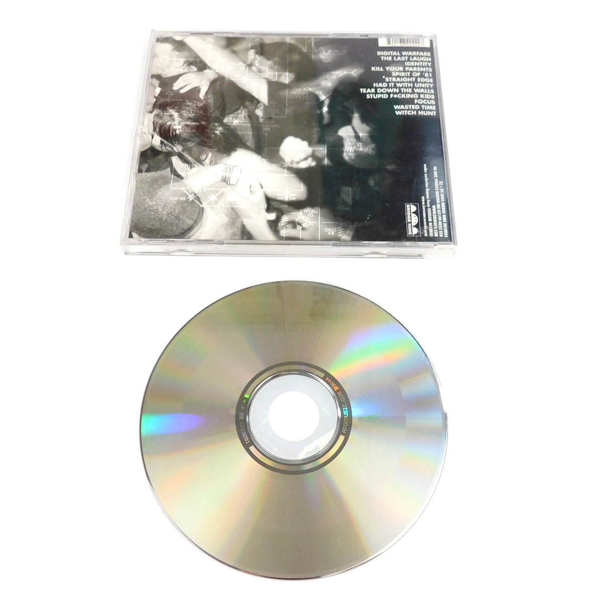 Slapshot Digital Warfare CD 2004 Bridge Nine B9R044 Boston Hardcore Tested