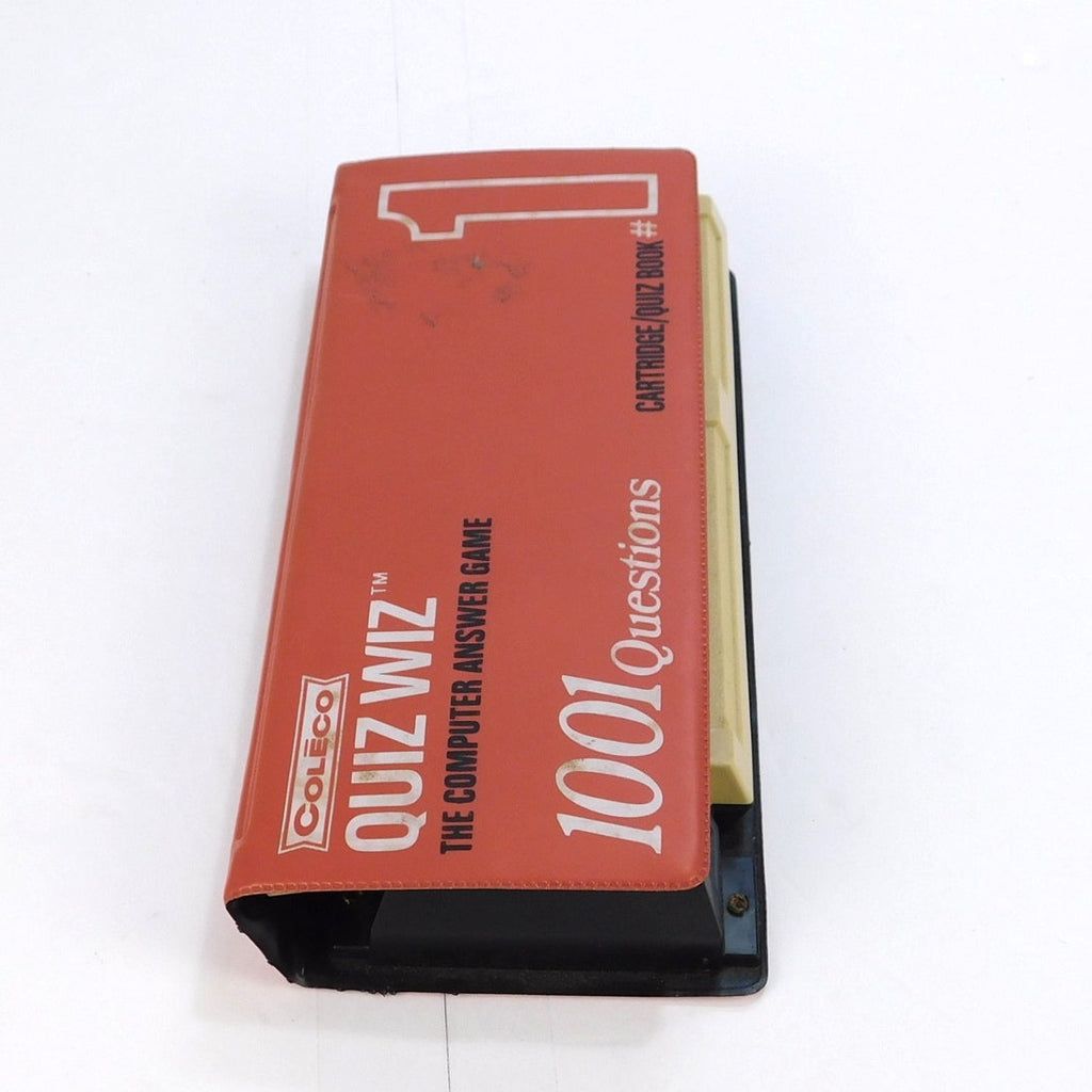Vintage Coleco Quiz Wiz Electronic Trivia Game 1001 Questions Book 1 Tested