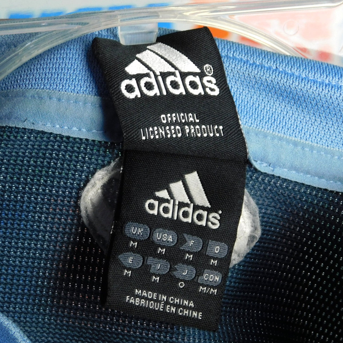 Vintage 2005 Adidas All Blacks New Zealand Rugby Jersey Steinlager Size M
