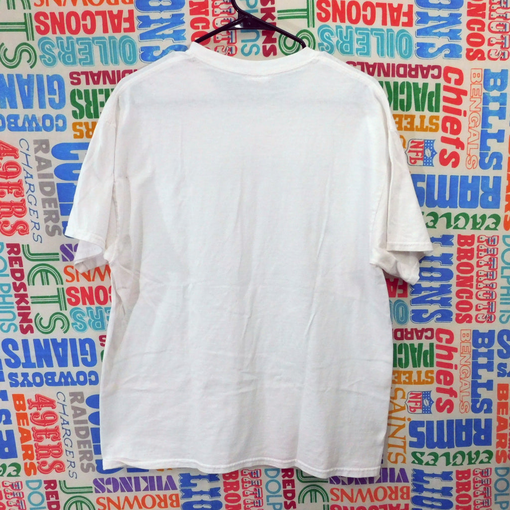 Nashville Grand Ole Opry Spellout T Shirt Size L White Graphic Tee Country TN