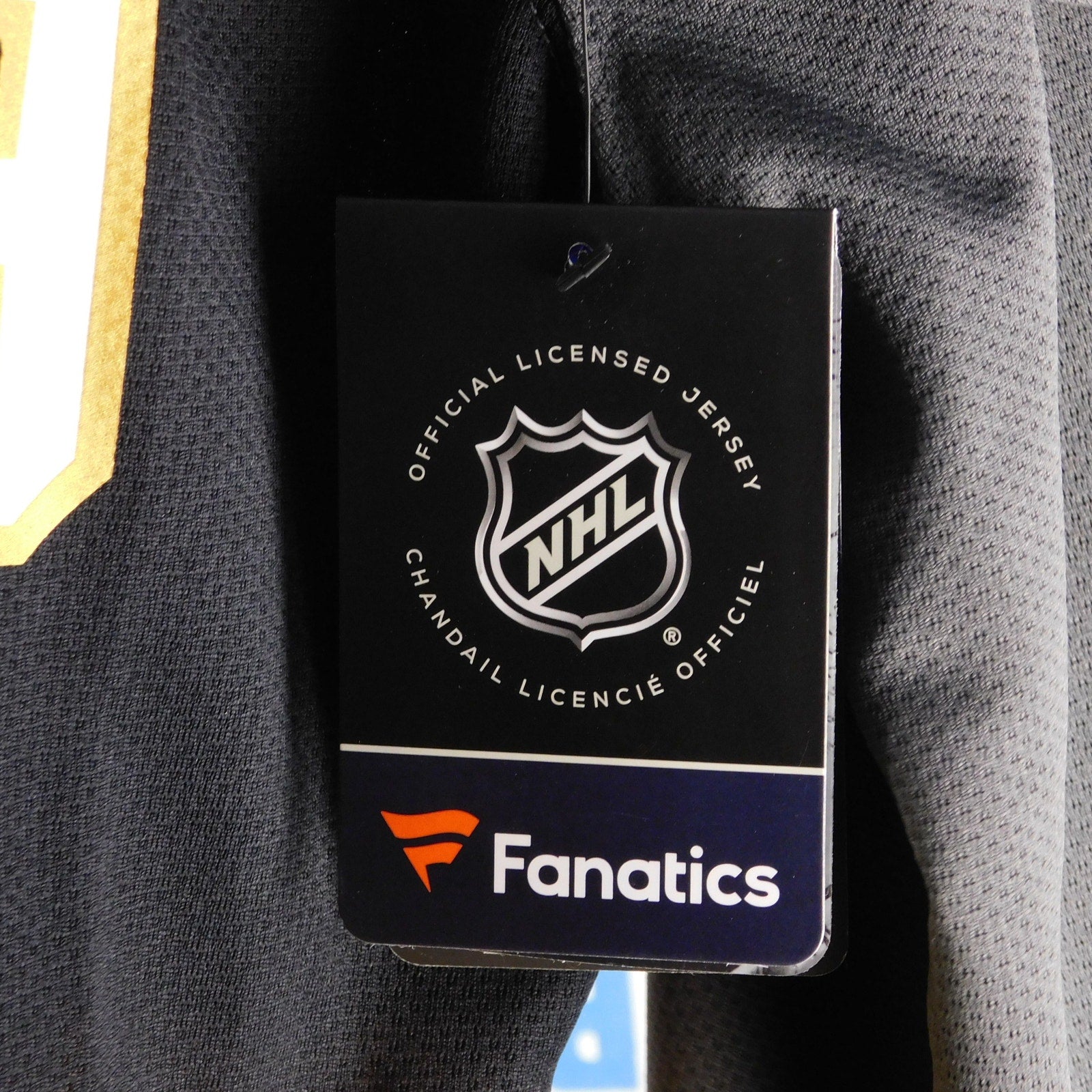 Fanatics Vegas Golden Knights Marc Andre Fleury Jersey - Size Youth L/XL, NWT