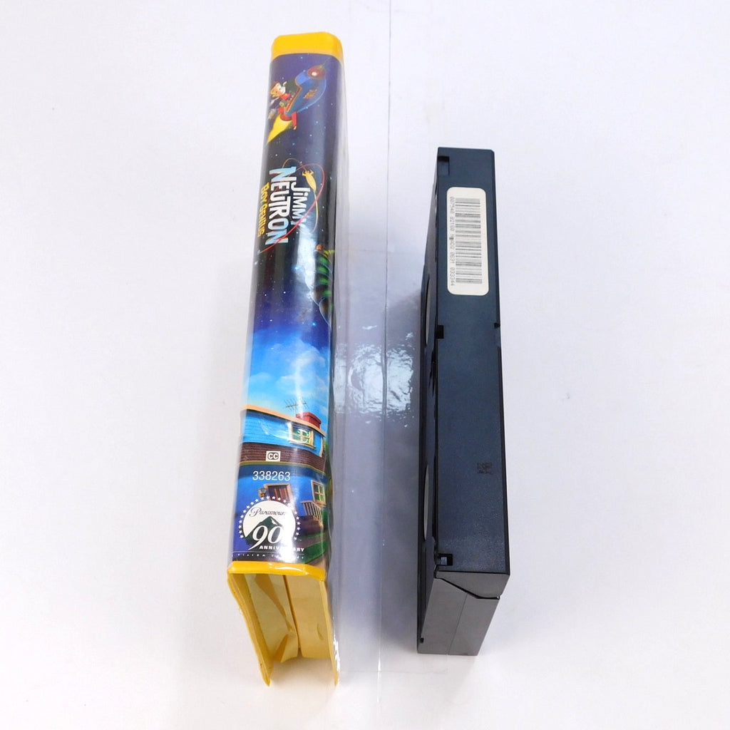 Jimmy Neutron Boy Genius VHS Tested Clamshell 2002 Nickelodeon