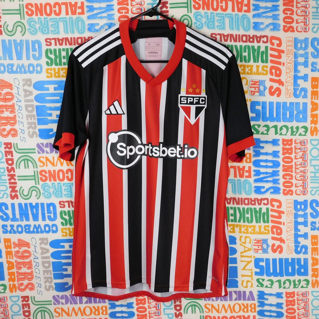 Adidas Sao Paolo FC 2023 Away Soccer Jersey - Size L