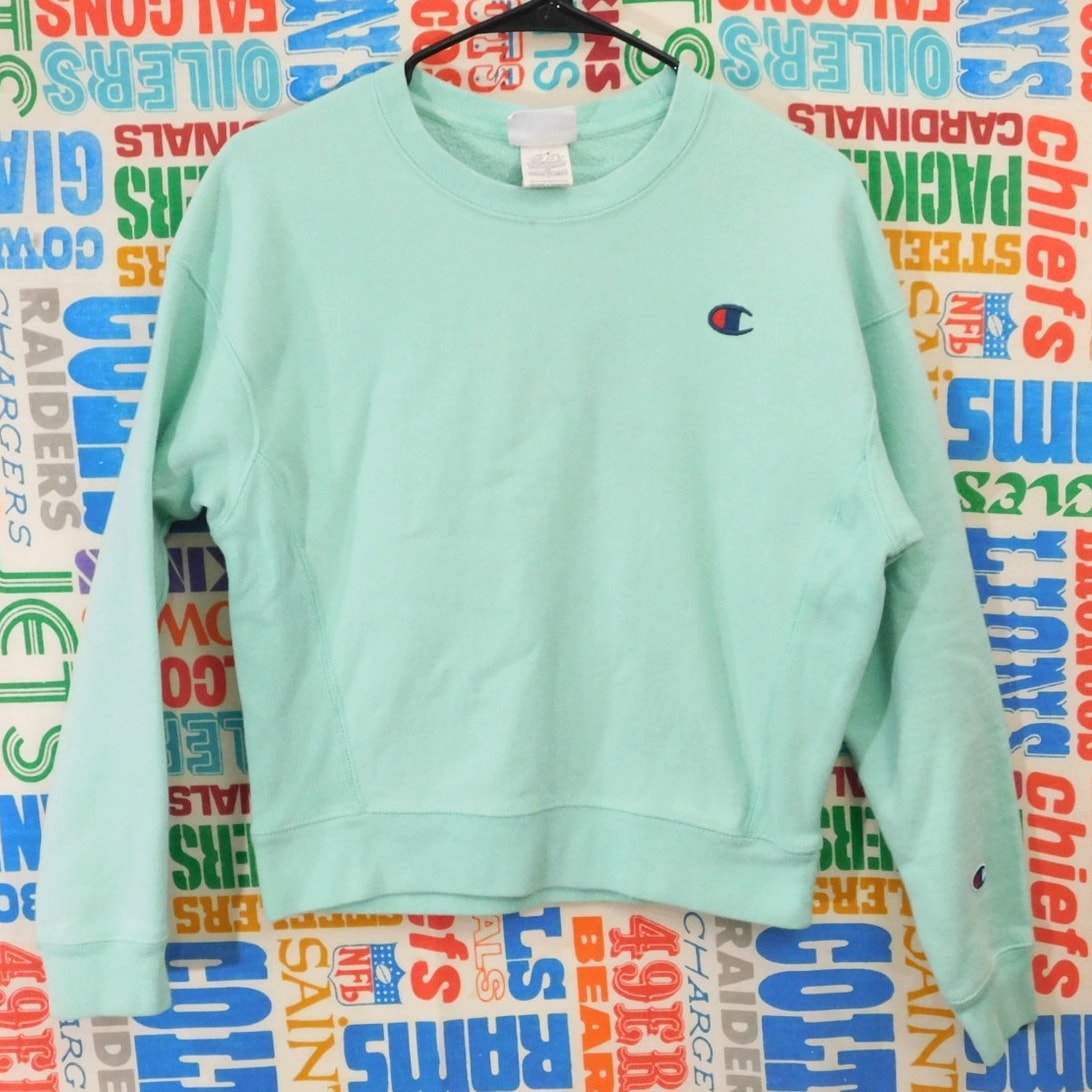 Champion Reverse Weave Sweatshirt Mint Green Size S Pullover Crewneck