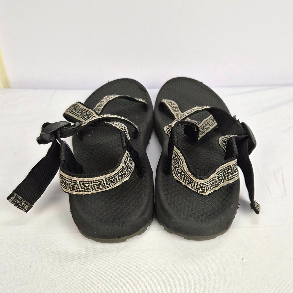 Vintage 1990s Teva Hiking River Sandals Size Men's 10 F10003C Greek Key Straps