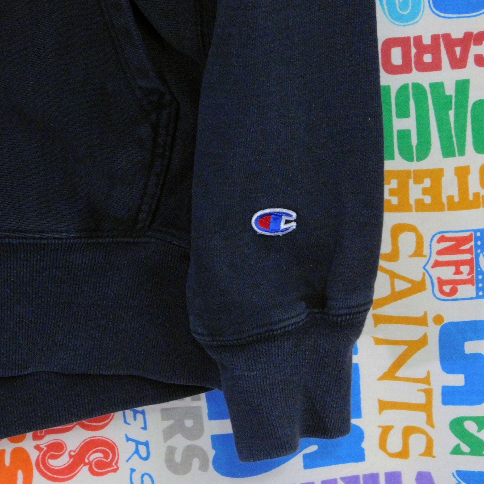 Champion Reverse Weave Hoodie (cut collar) - Size S